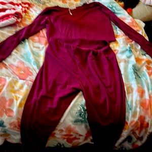 Crop top/ legging set